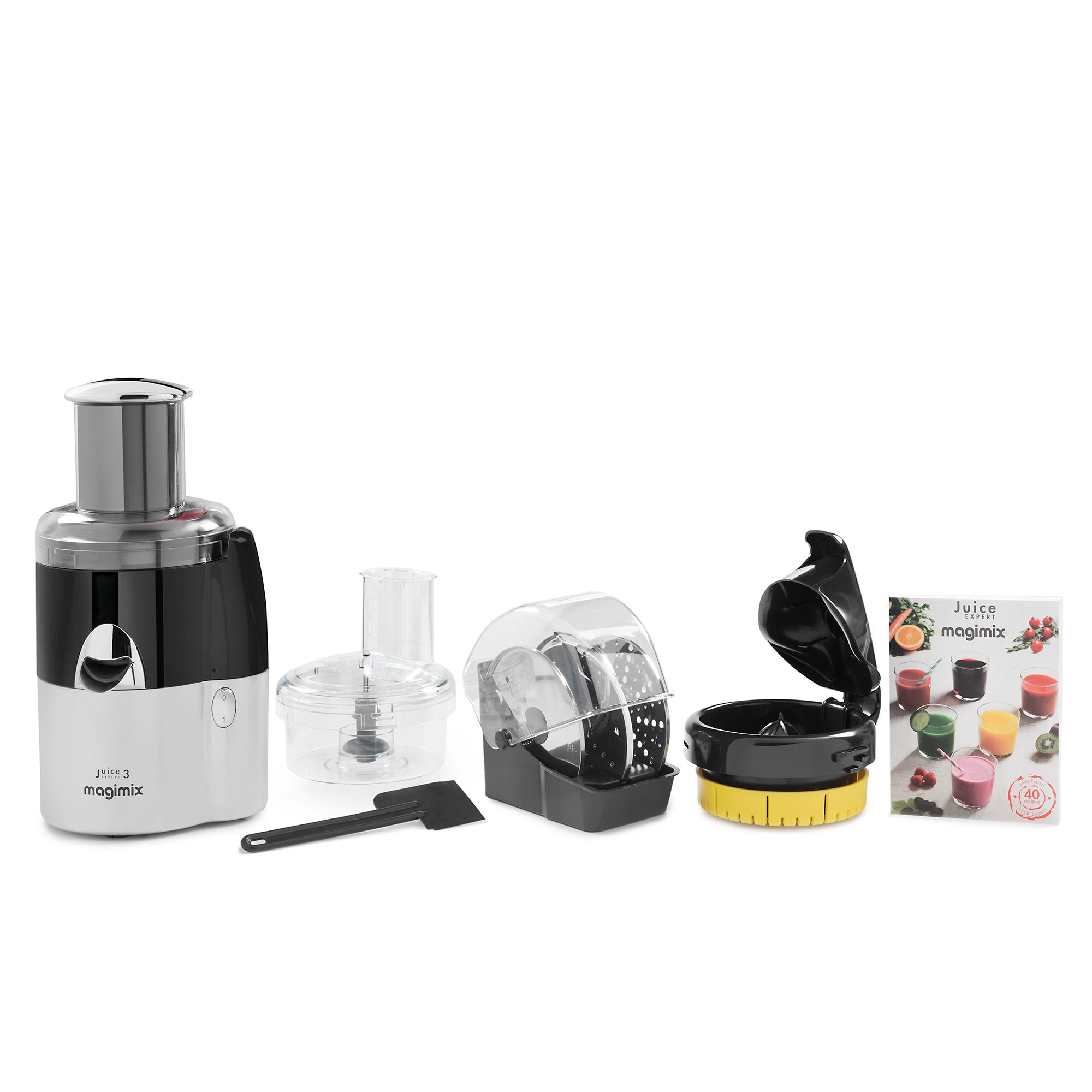 Magimix Juice Expert 3 macchina alimentare con 4 dischi da taglio QVC