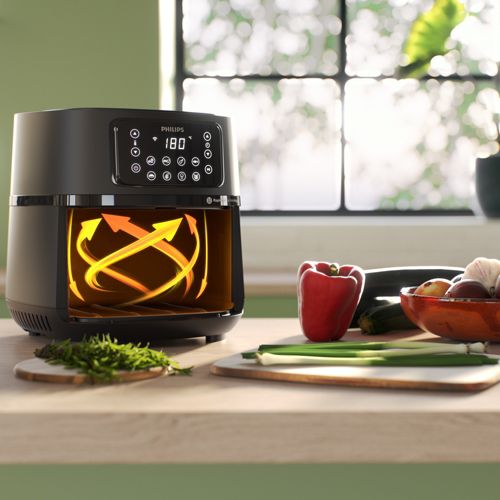Philips Airfryer 5000 XXL friggitrice ad aria HD9285/96 QVC Italia