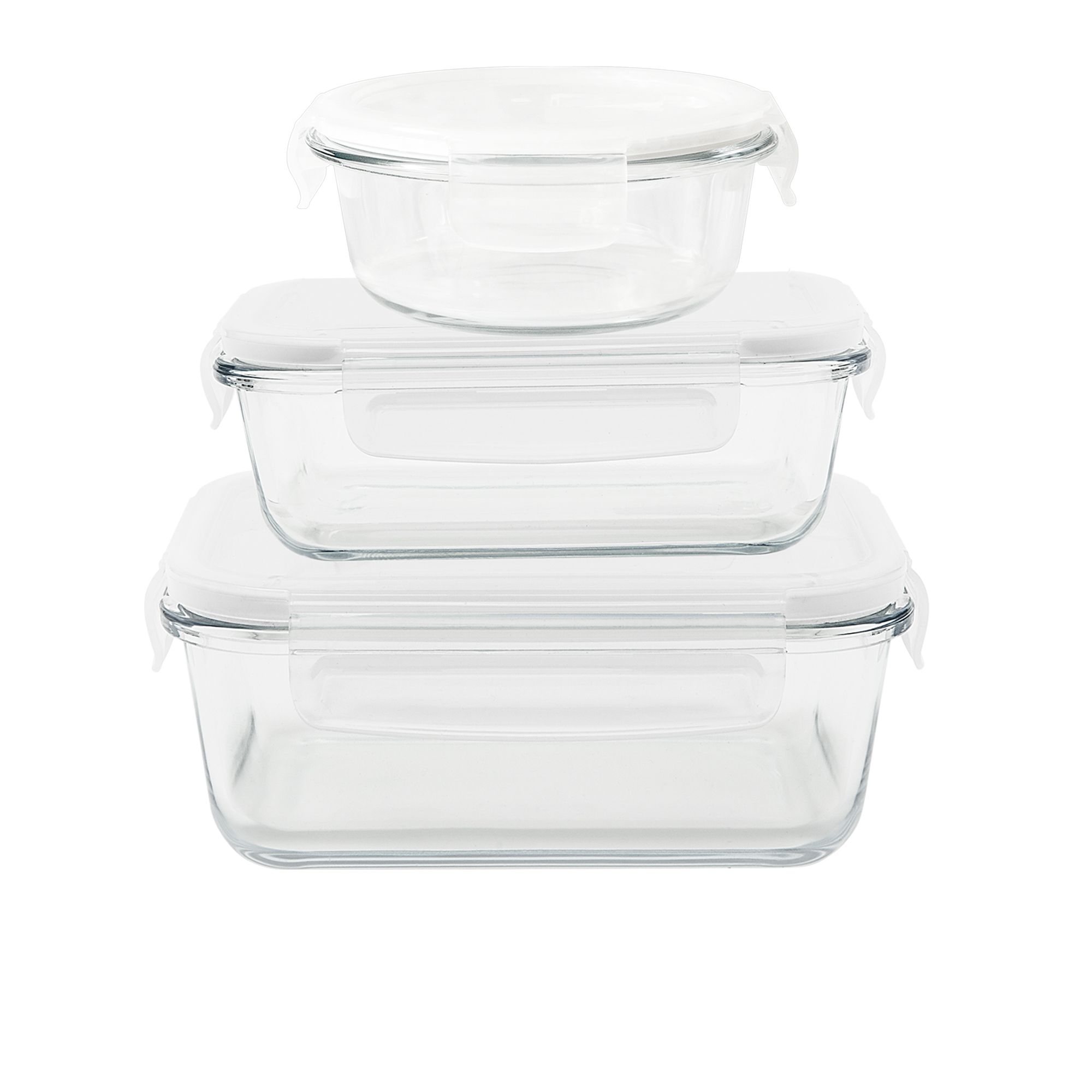 Pebbly Set Contenitori In Vetro Borosilicato Qvc Italia