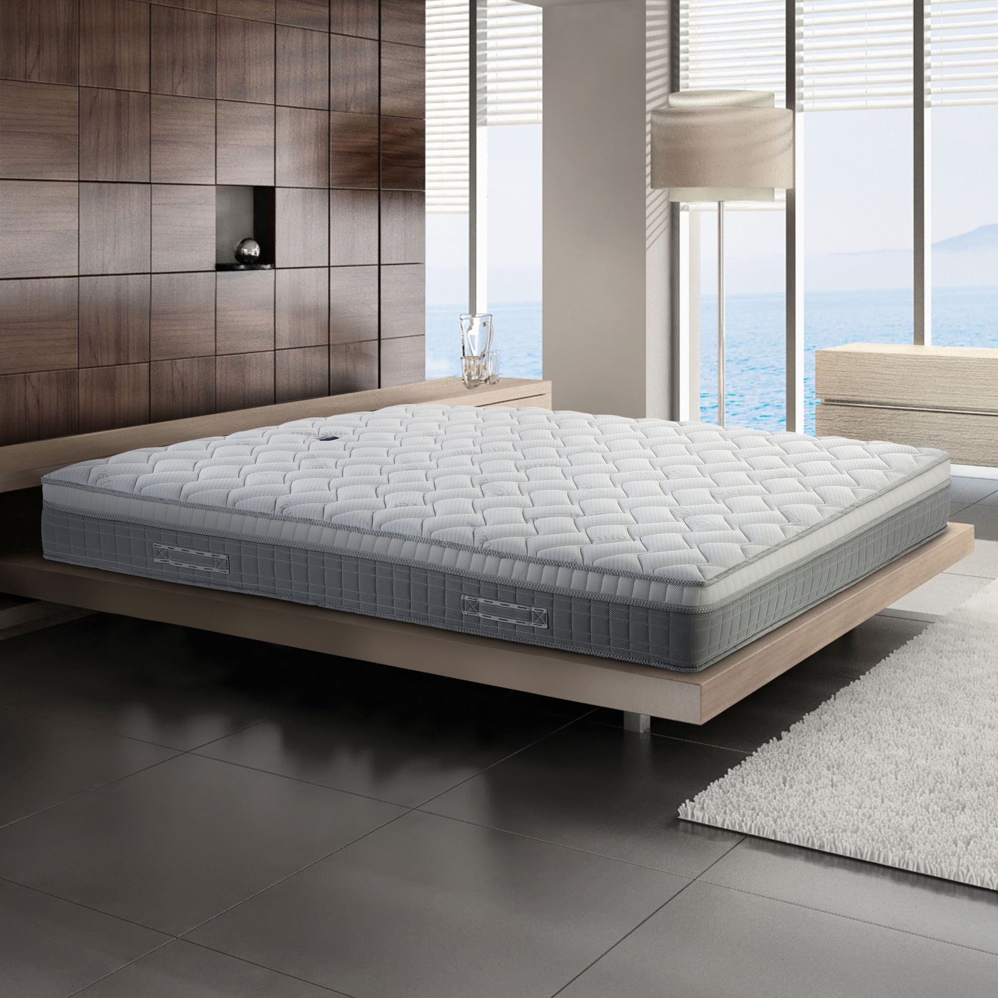 Magniflex Materasso Pillow Top interno Silver e Coolmax esterno Outlast