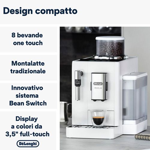 De'Longhi macchina del caffè De'Longhi Rivelia - QVC Italia