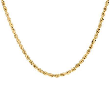 Qvc 14 deals karat gold chains