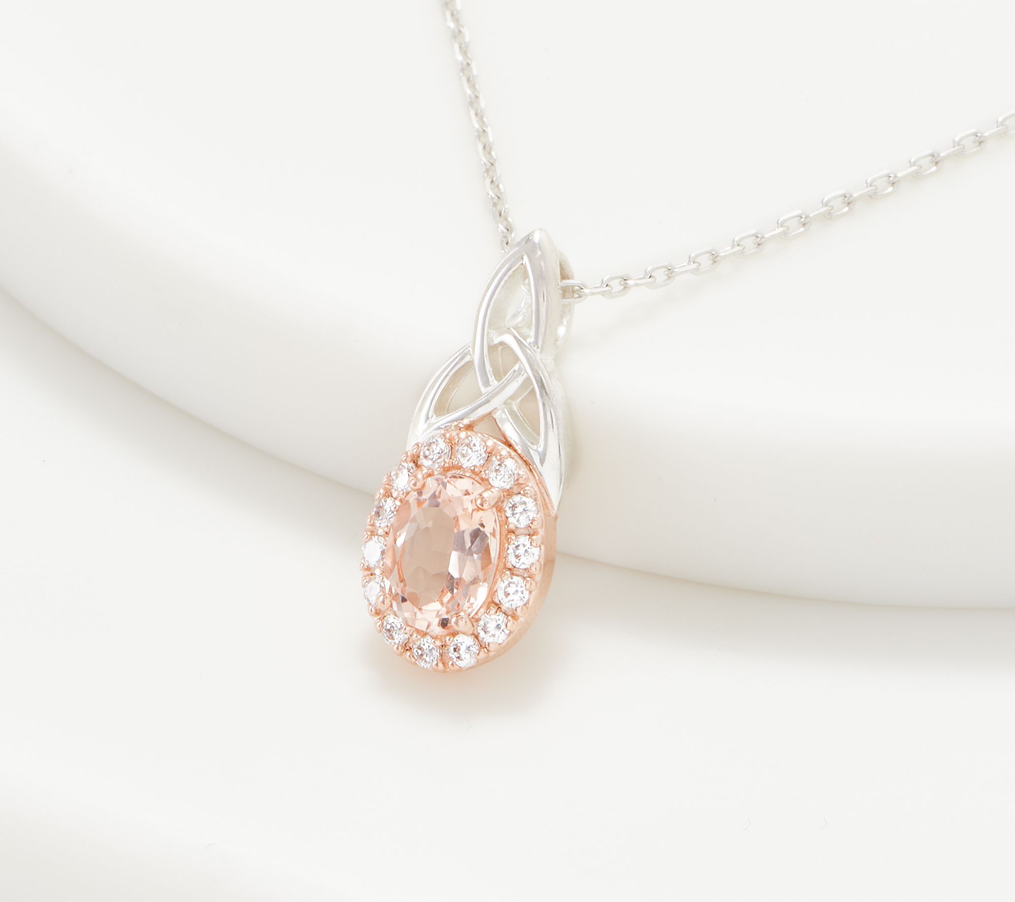 JMH Jewellery Sterling Silver Pendant with 18" Chain