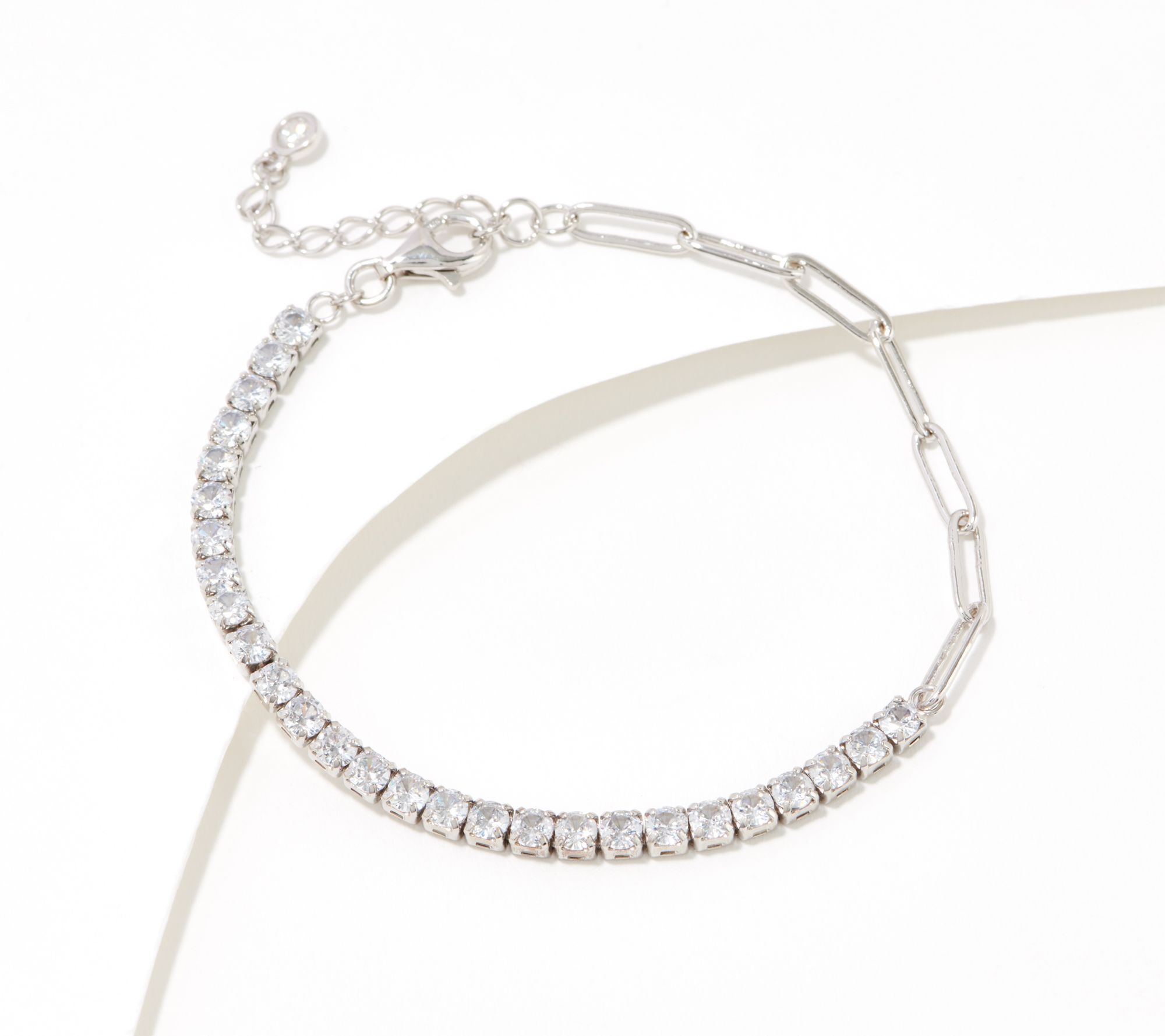 Qvc diamonique everyday tennis on sale bracelet