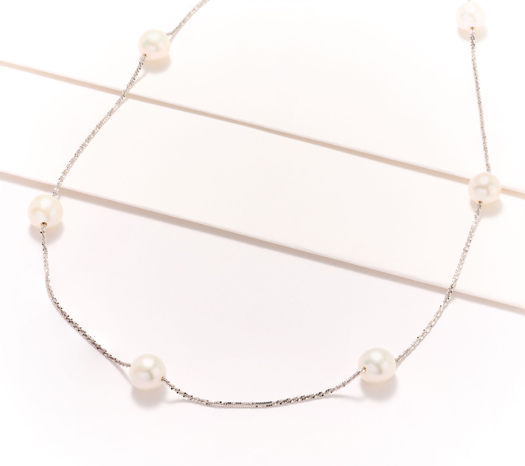 Honora Margherita Necklace with Cultured Pearls 20", 14k Gold