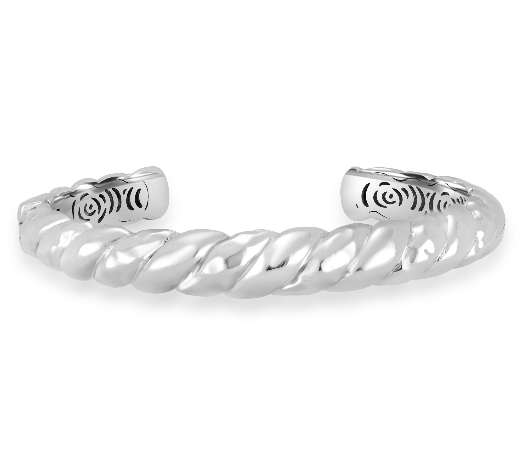 Christian James by Scott Grimes Sterling Silver Polished Cuff