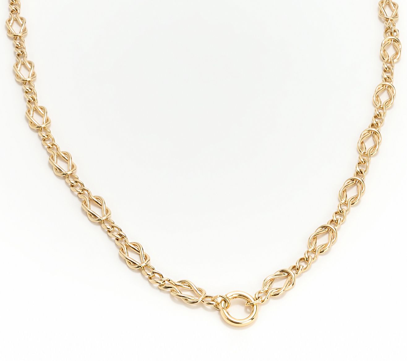 Divinely Guided by Theresa Caputo Knotted 24" Invisible Link Necklace