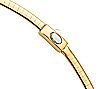 Italian Gold Two-Tone Reversible 18" Omega Necklace, 14K 19.2, 3 of 3