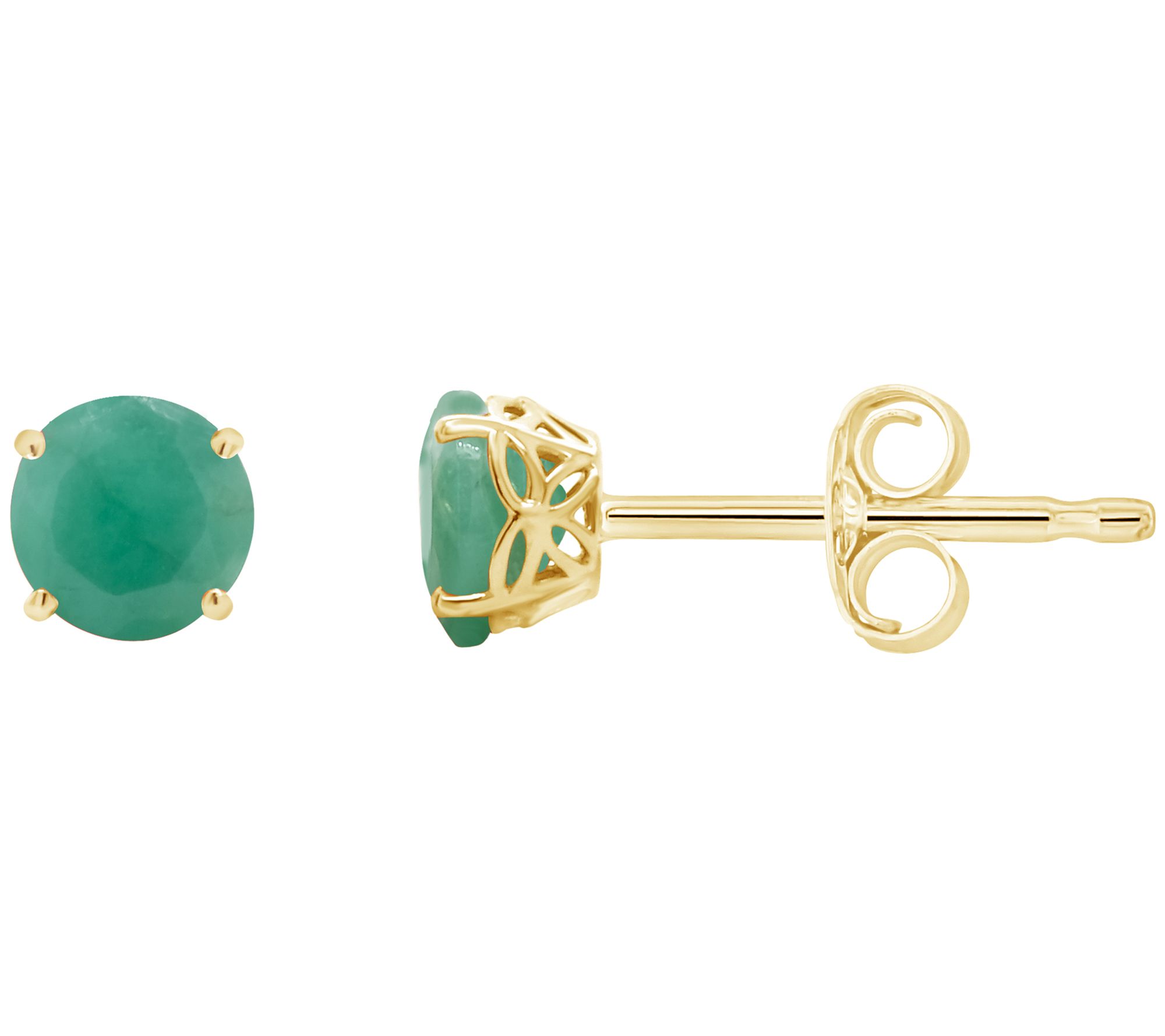 Affinity Gems Choice of Birthstone Stud Earrings, 14K Gold