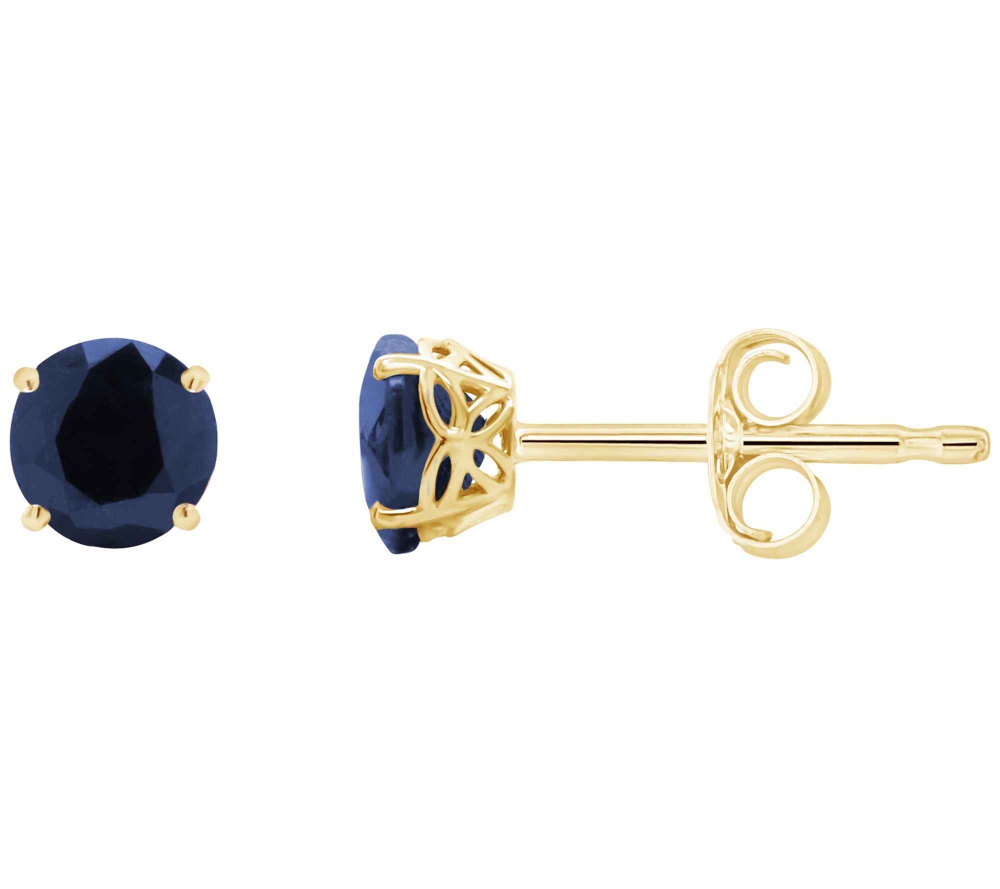 Affinity Gems Choice of Birthstone Stud Earrings, 14K Gold