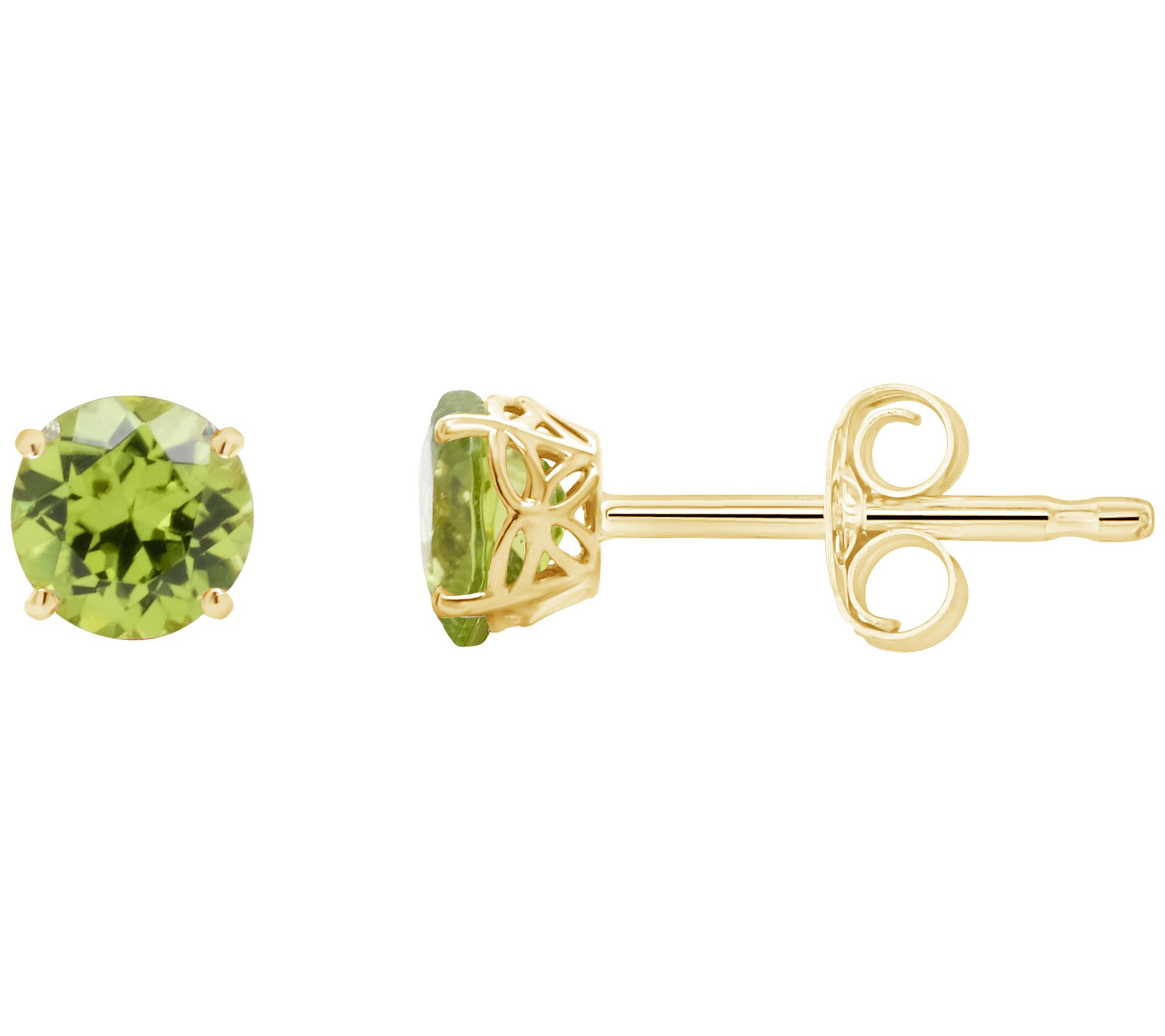 Affinity Gems Choice of Birthstone Stud Earrings, 14K Gold