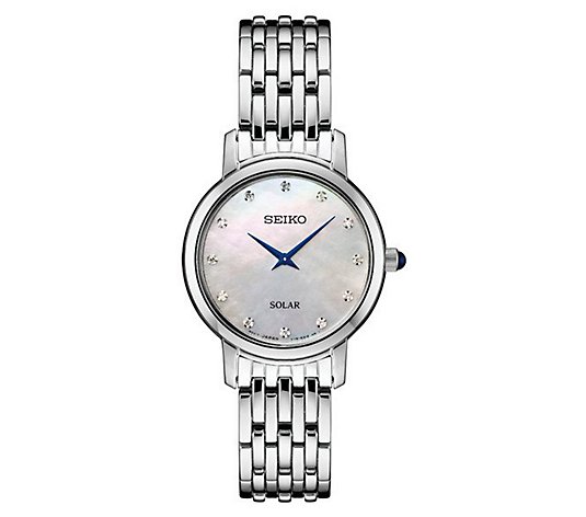 Seiko Women's Mother-of-Pearl Stainless Watch