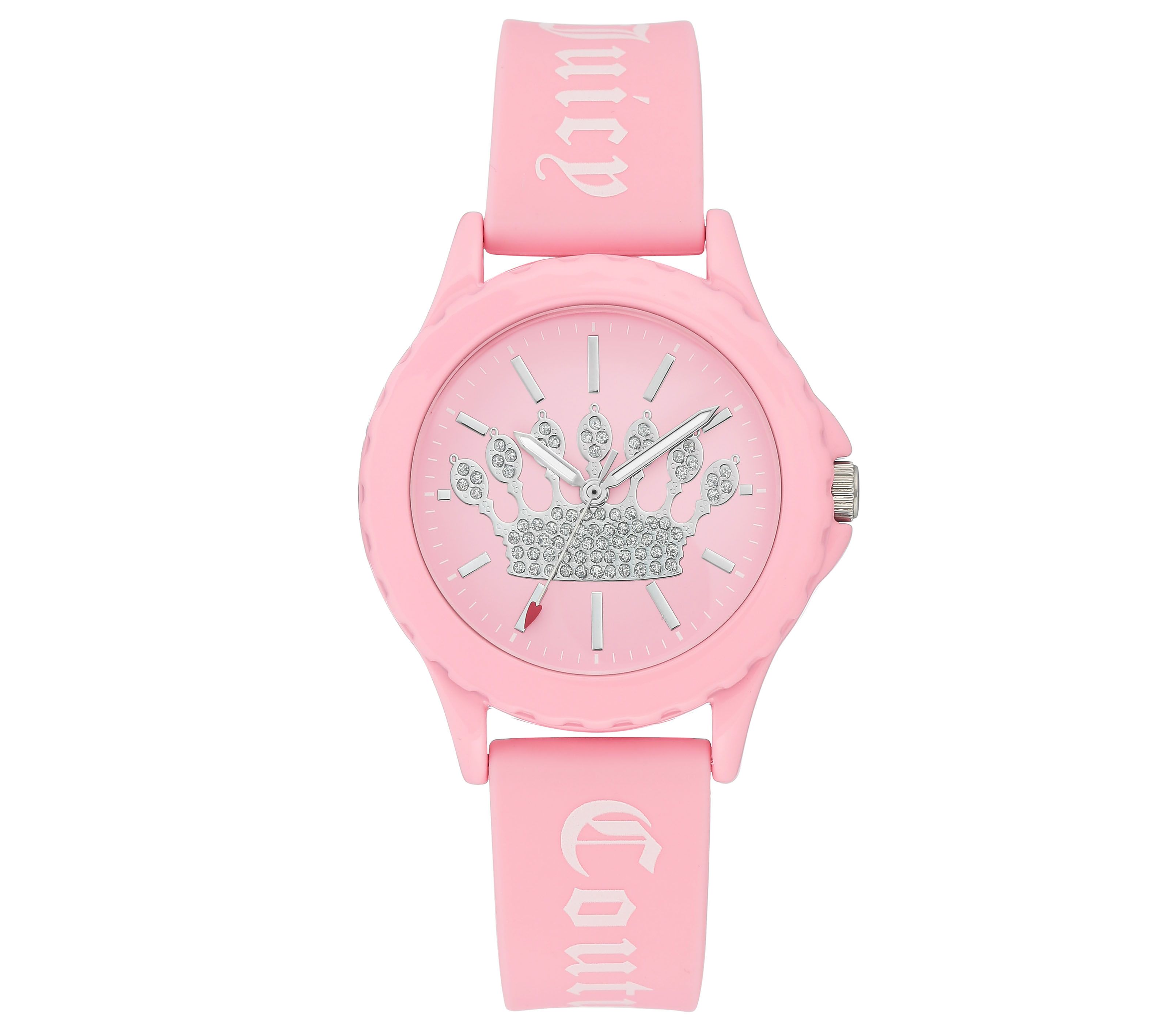 Juicy Couture Ladies Logo Face Quartz Rose Gold Watch brand new