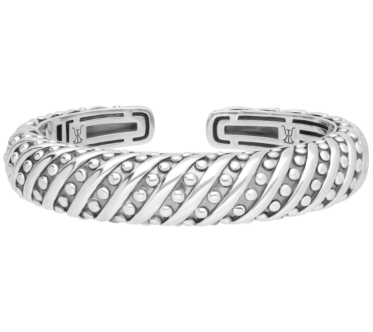 Tiffany Kay Studio Sterling-Silver Armored Beaded Cuff