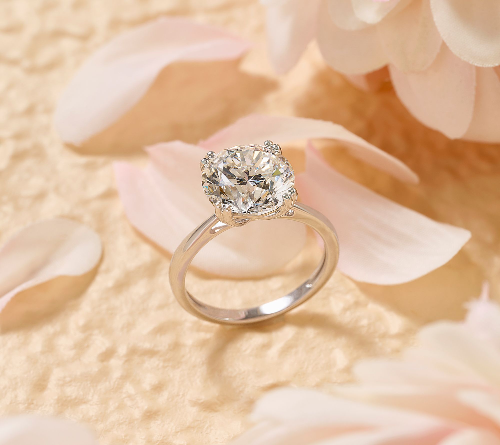 Adorna Diamond Engagement Ring Online Jewellery Shopping India, White Gold  14K