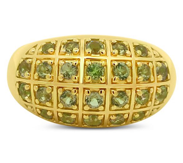 Elyse Ryan 14K Gold Clad Peridot Jayden Ring