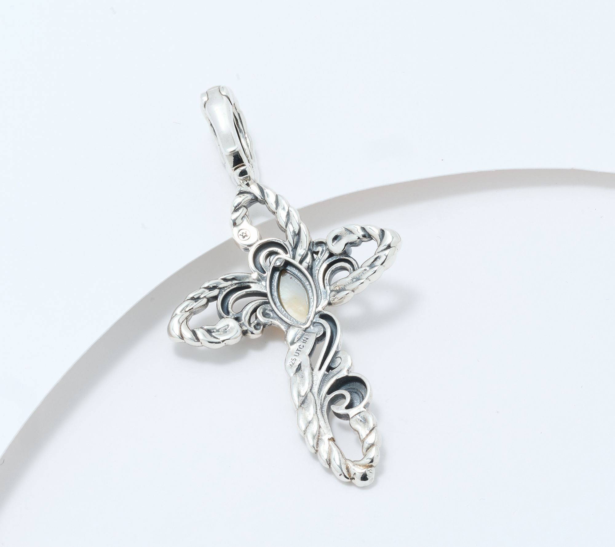 Christian　オリエント Konstantino Sterling Silver & Gold Multi-Colored Gemstone