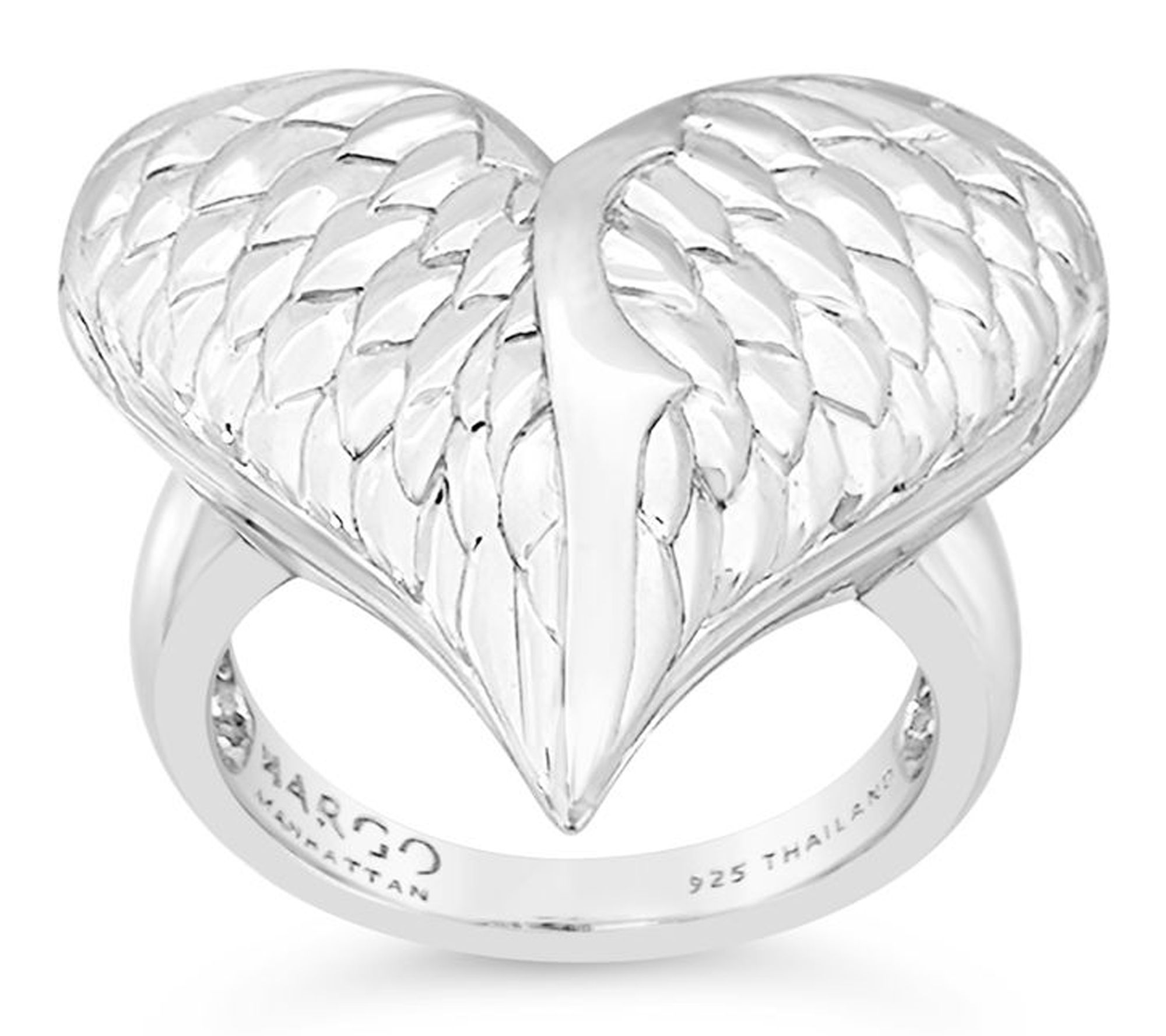 Margo Manhattan Sterling Silver Guardian Ring