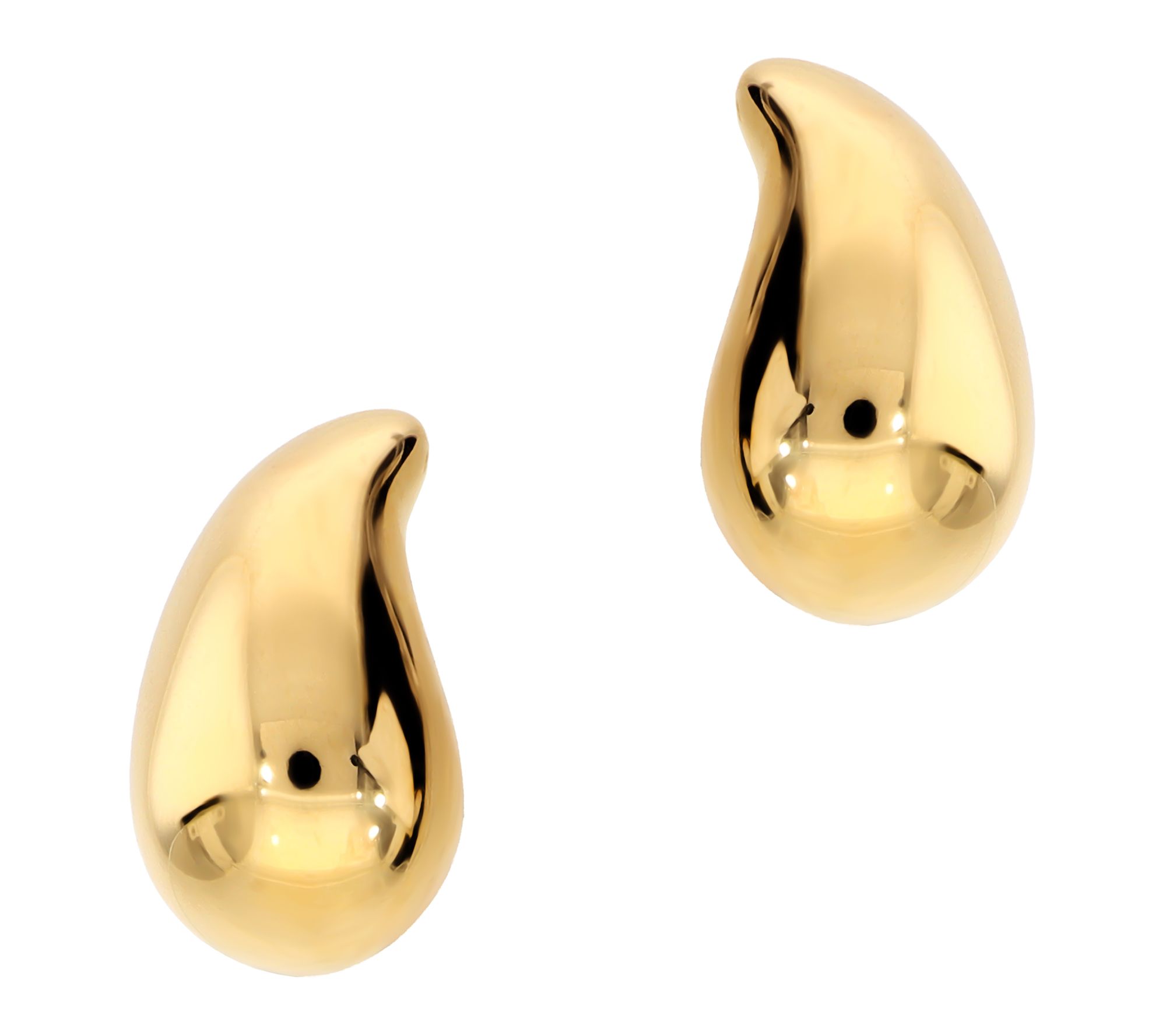 Louis Dell'Olio Sterling Teardrop Button Earrings