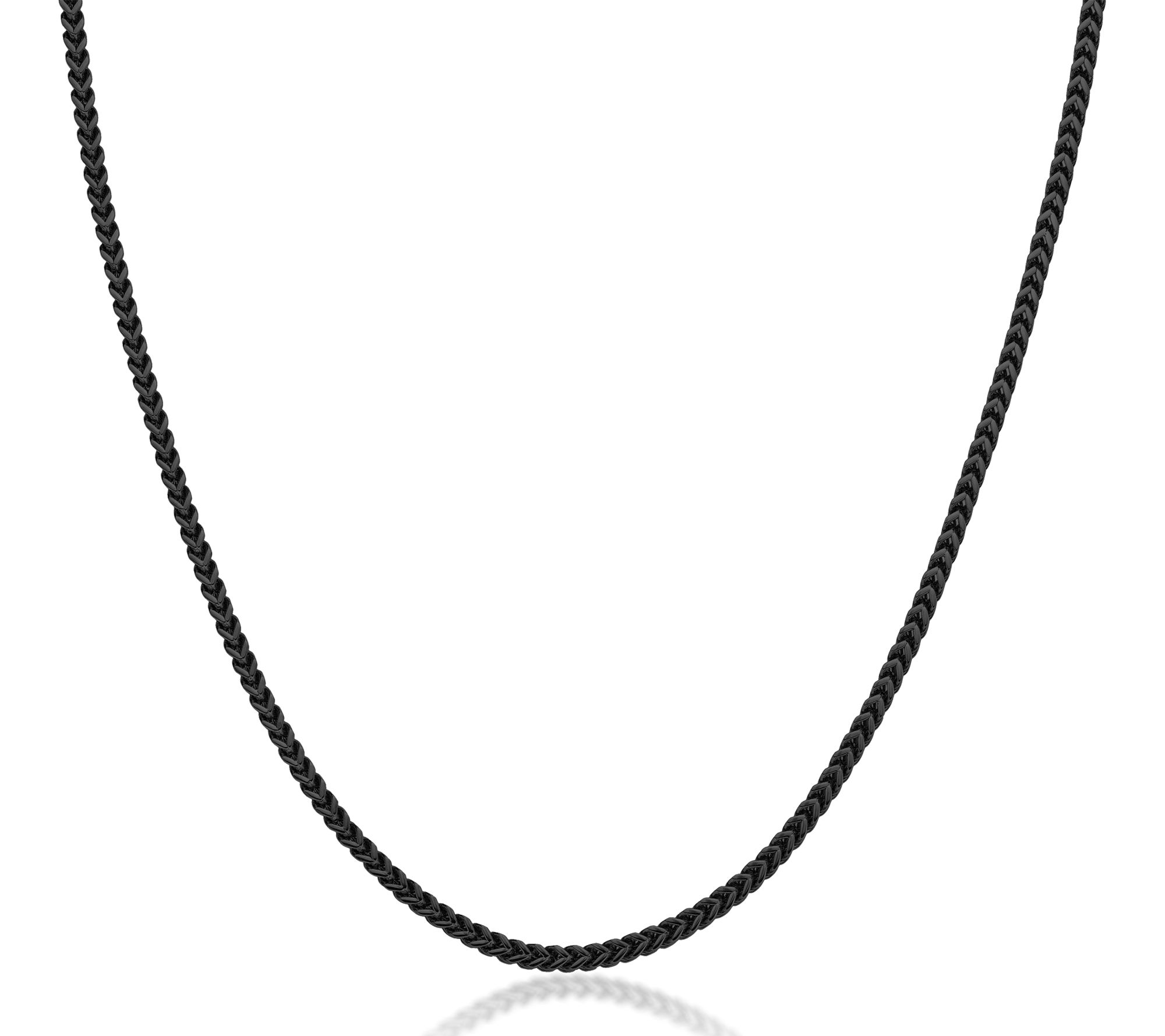 LYNX Men's 2.5MM Stainless Steel Franco Chain