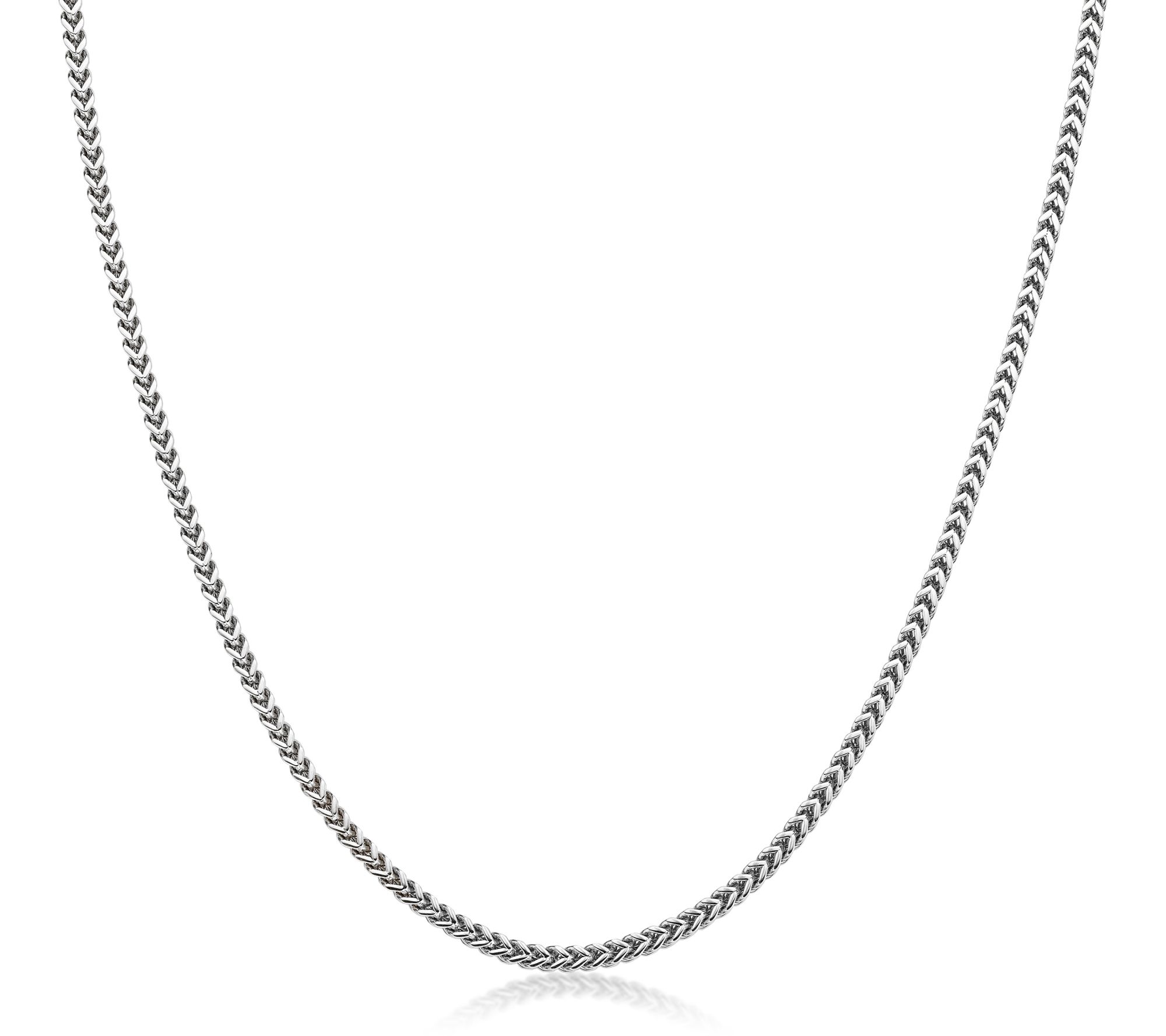 LYNX Men's 2.5MM Stainless Steel Franco Chain