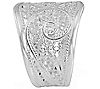 Artisan Crafted Sterling Filigree Twisted S croll Ring, 2 of 3