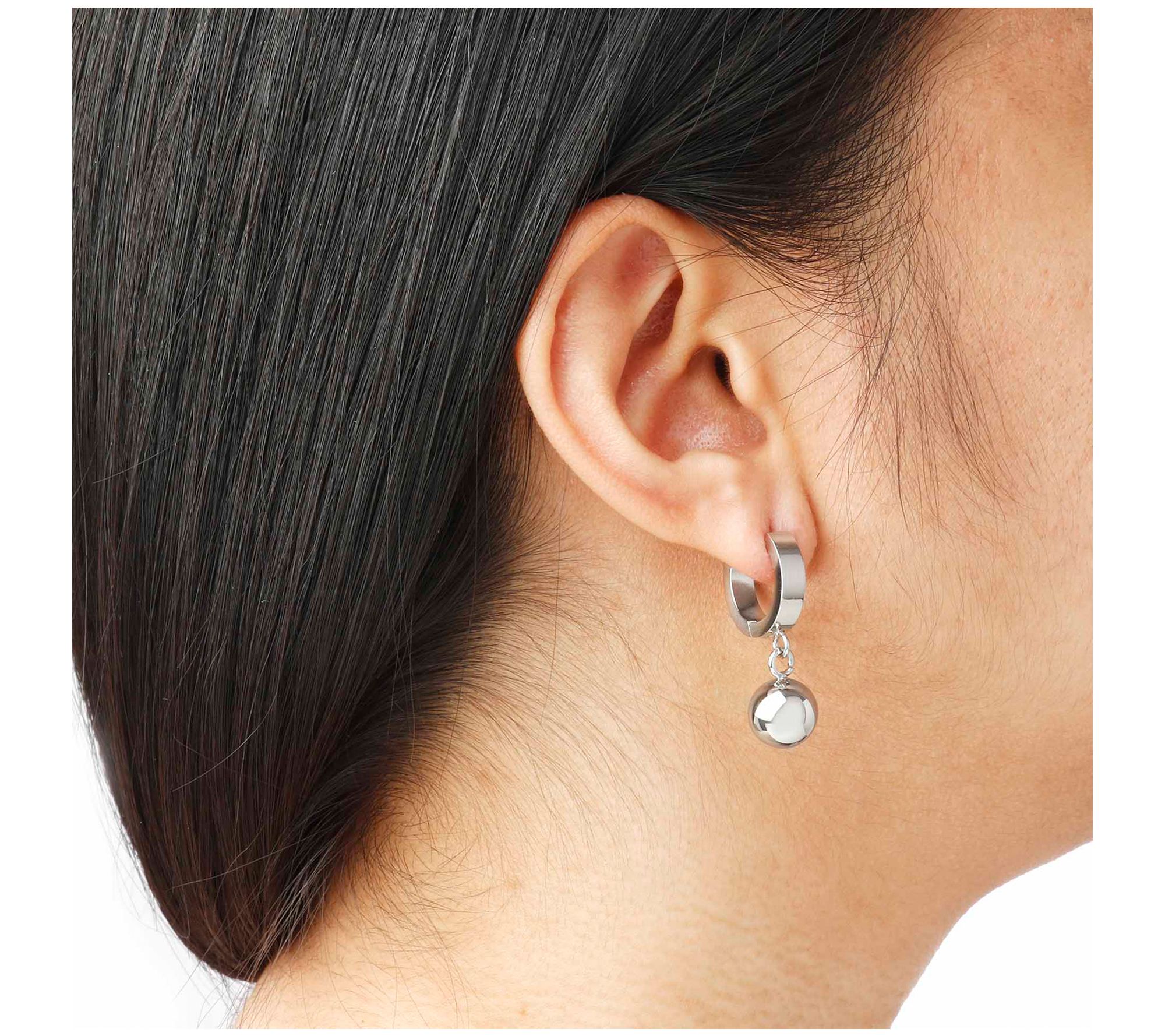 qvc steel by design earrings