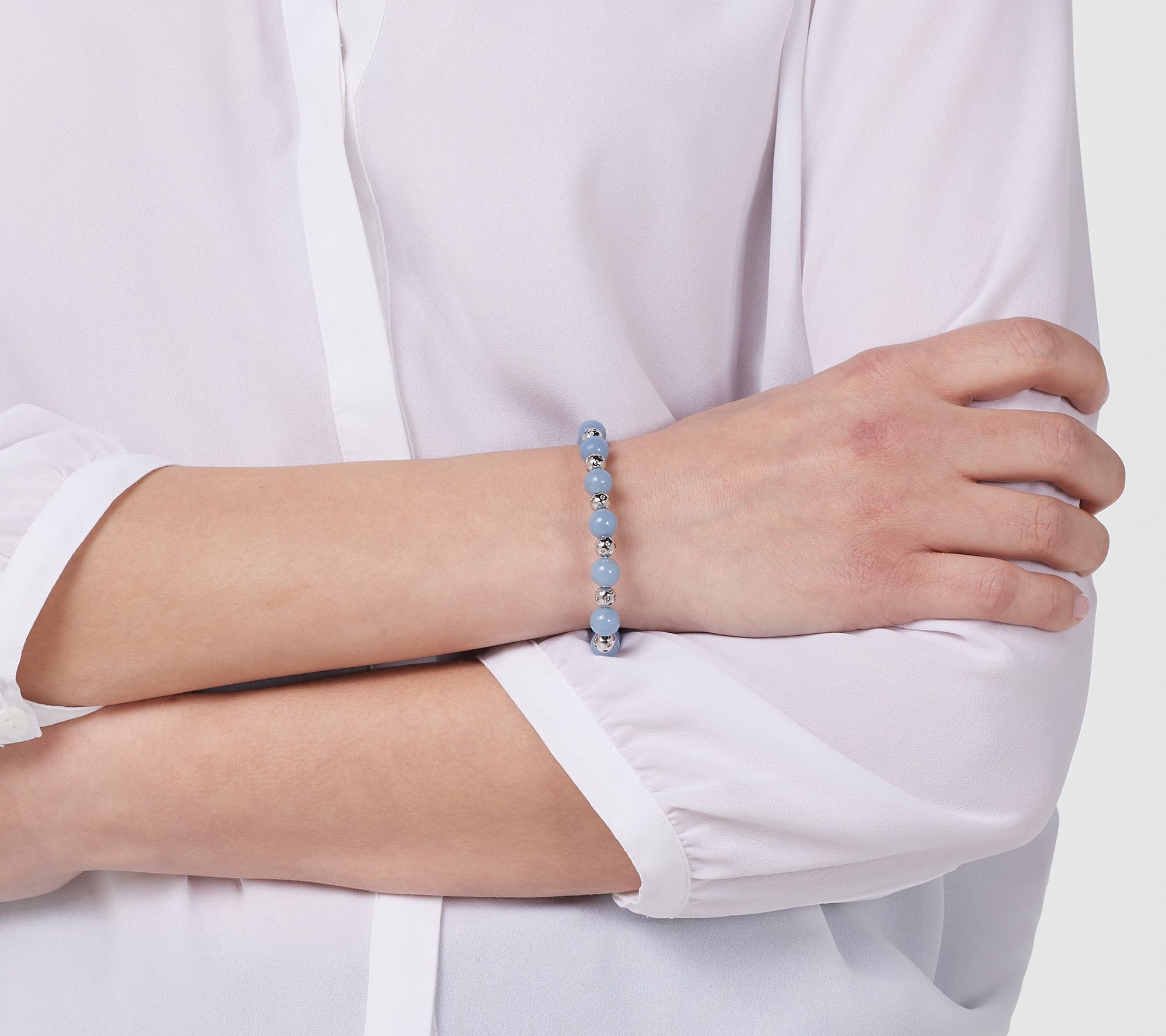 Diamonique x Lola Rose Daisy Gemstone Bracelet