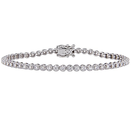 Affinity 1.65 cttw Diamond Tennis Bracelet, 14K