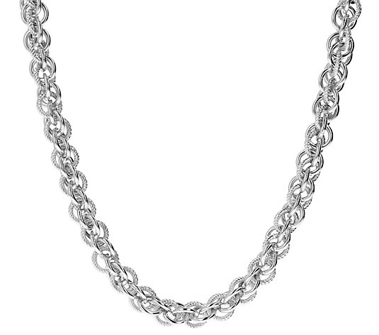JUDITH Classic Sterling Multi-Link 20" Necklace55.7g