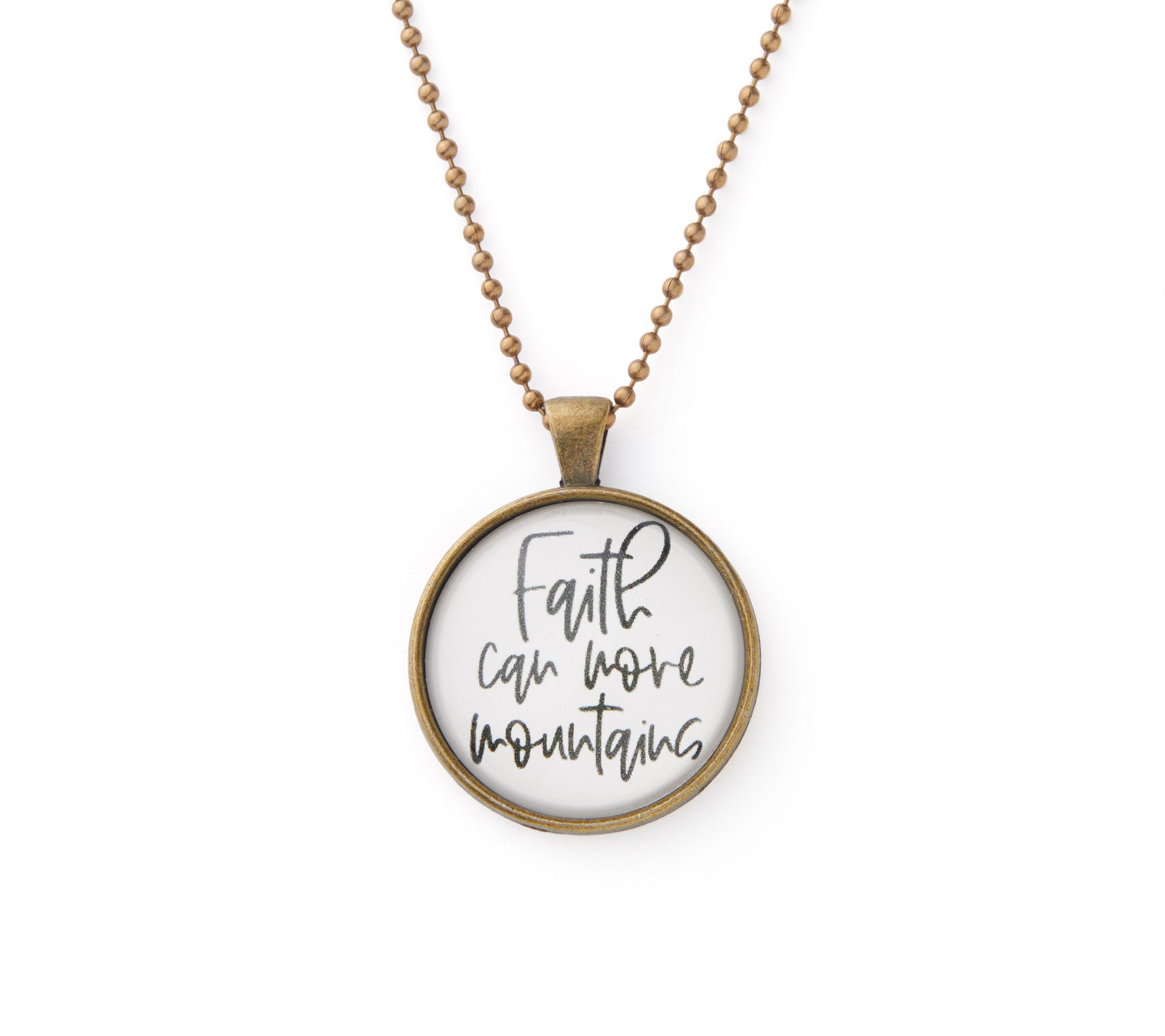 The Vintage Sparrow Mountain Mover Pendant w/ Chain