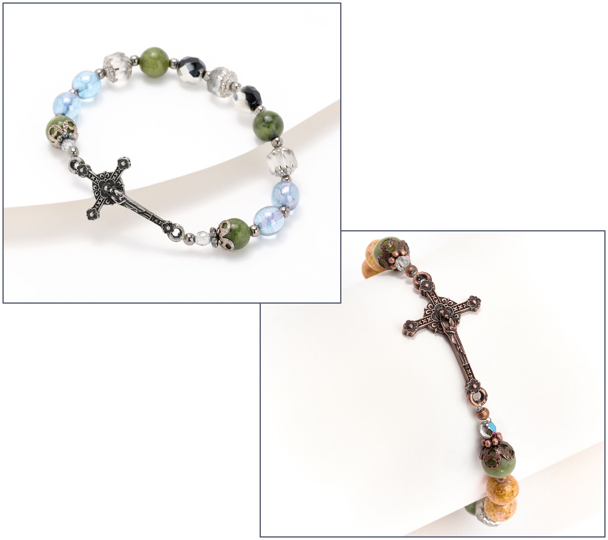 Connemara Marble Choice of Stretch Bracelet