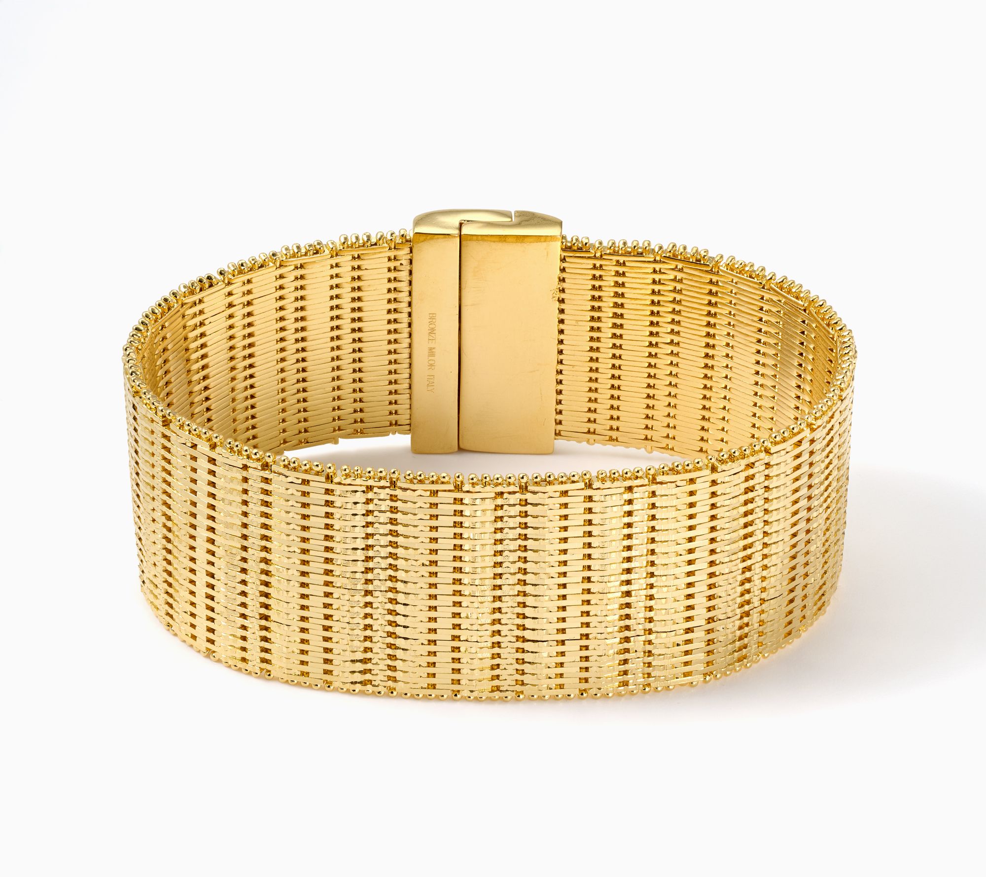  David Markstein Bronze Handcrafted Bold Riccio Bracelet
