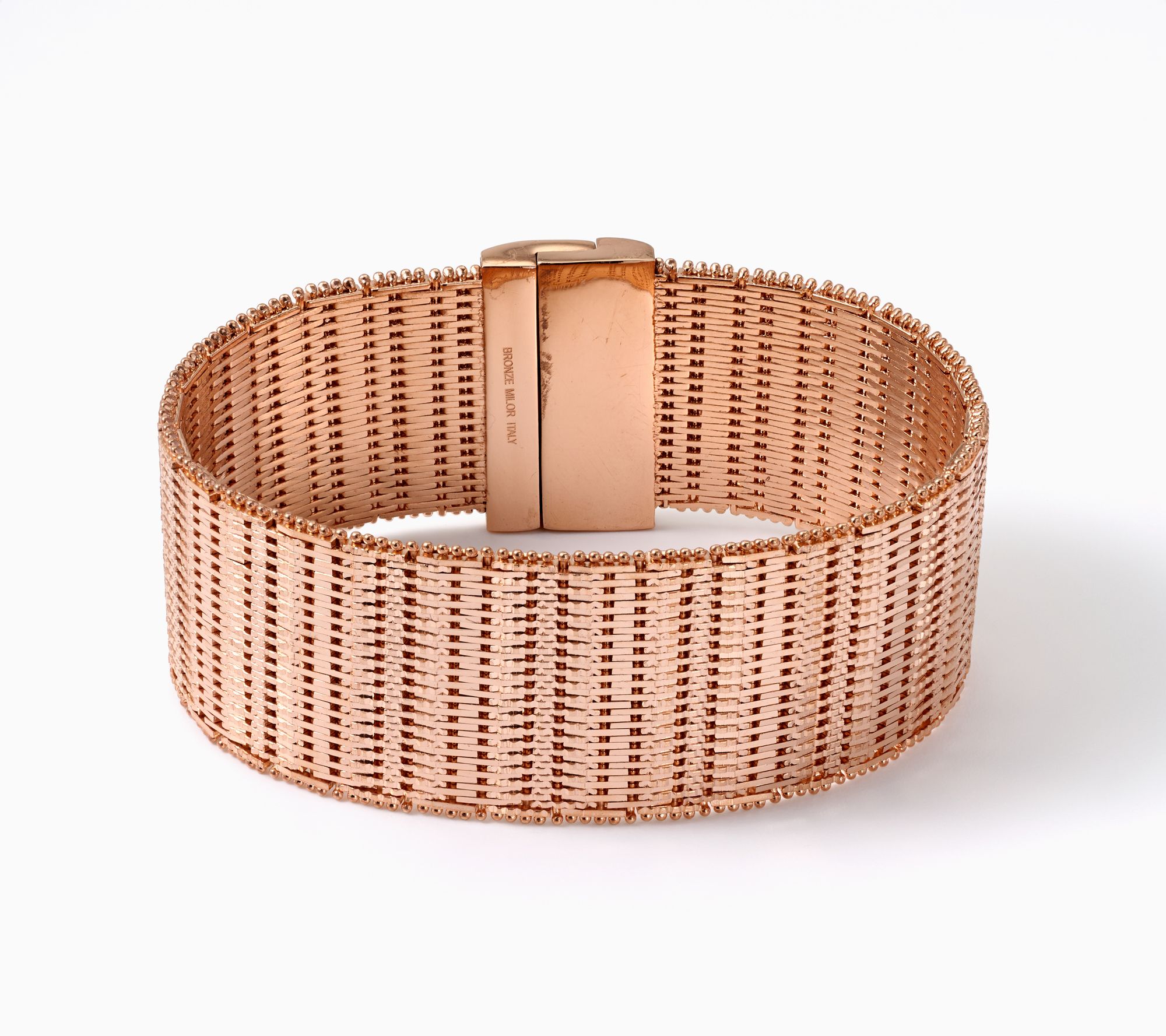 David Markstein Bronze Handcrafted Bold Riccio Bracelet