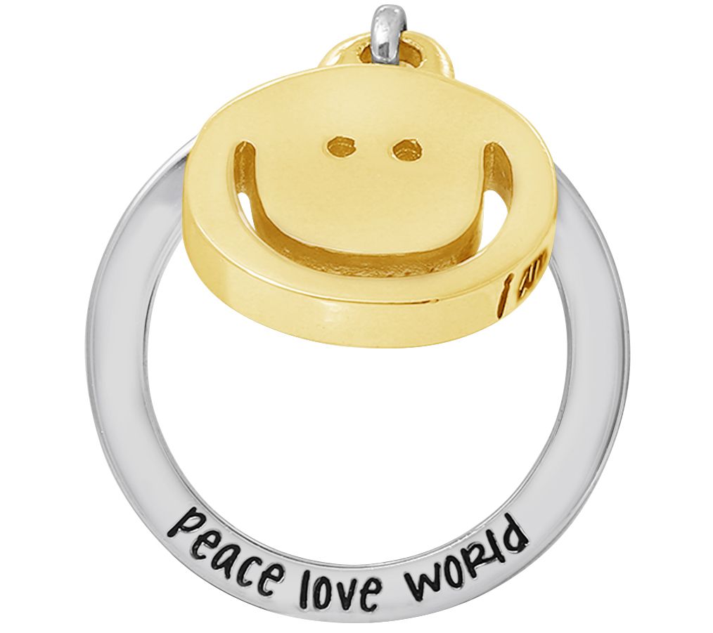 Clog Shoe Plug Charm Smile Face Peace Sign Fit Bracelet Accessories 