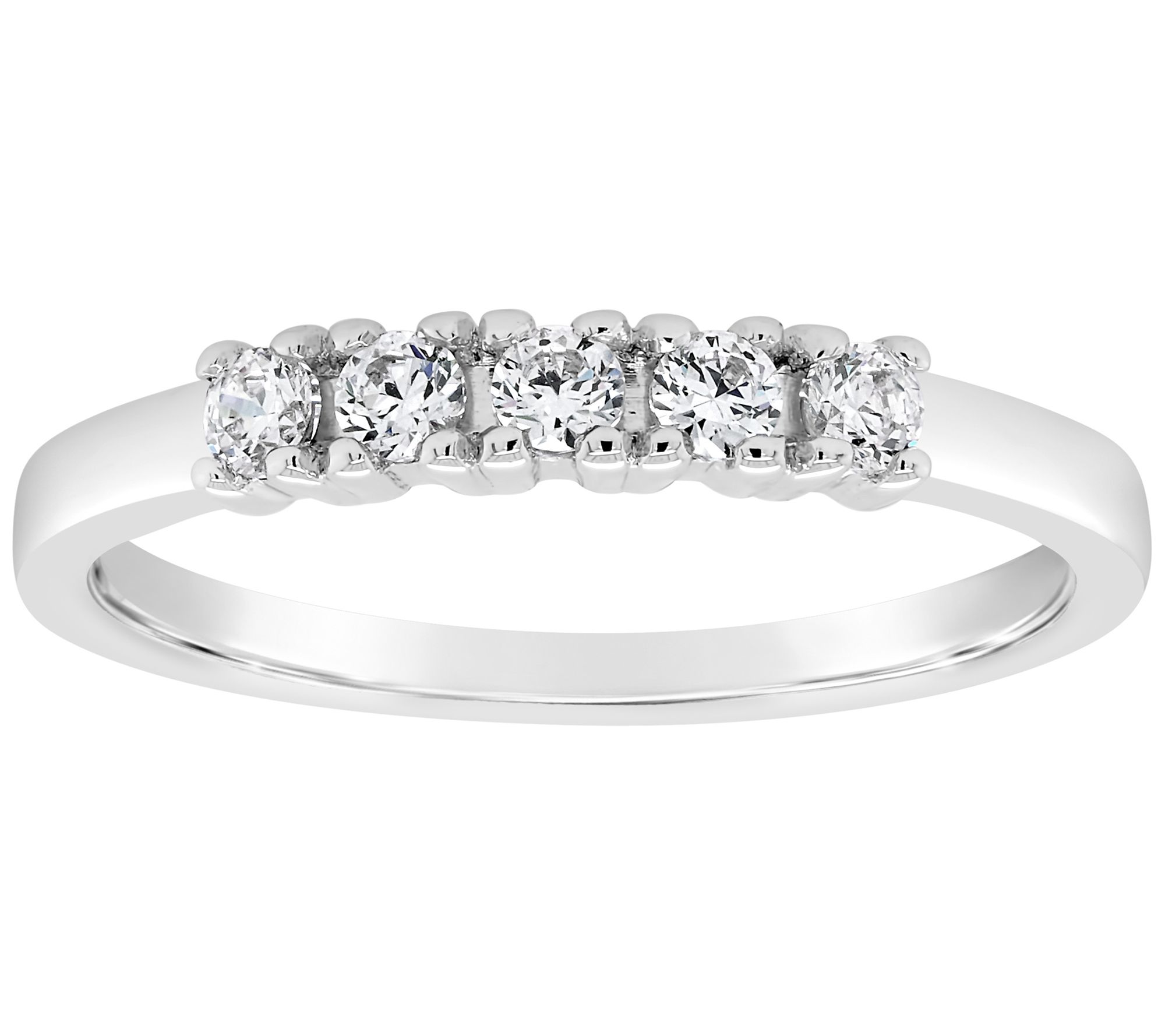 Affinity 1/4 cttw Diamond Band Ring, 14K Gold