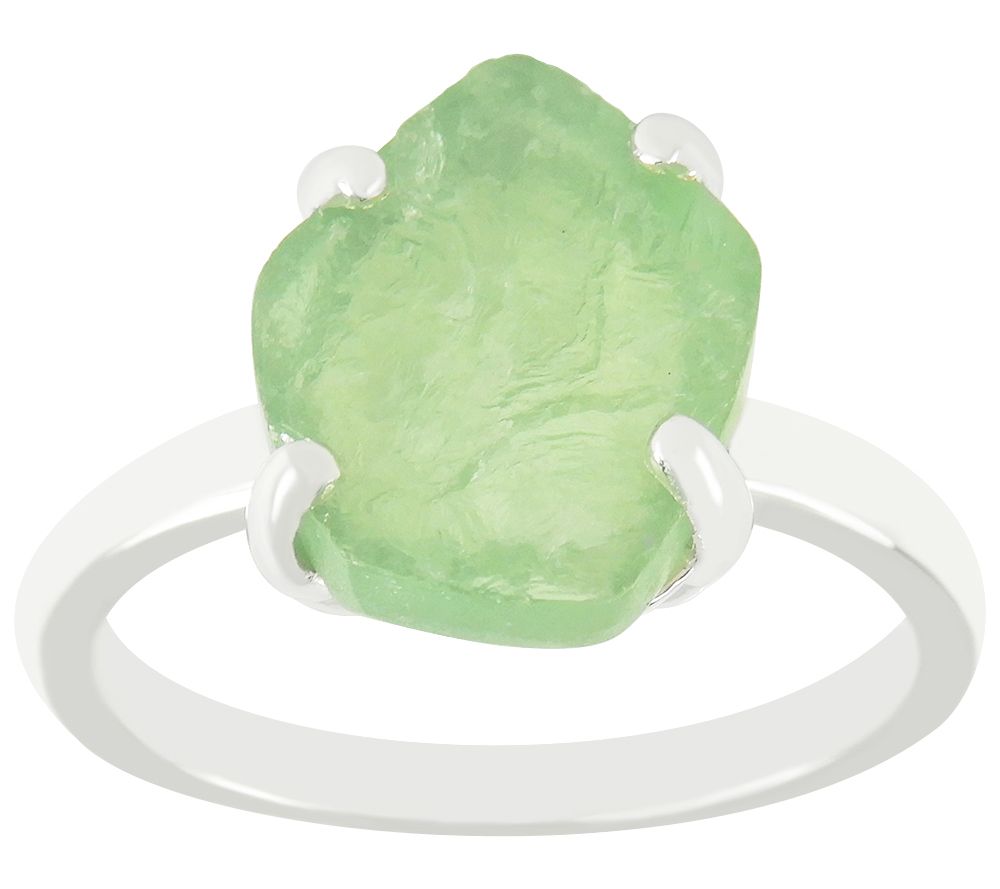 Affinity Gems Sterling Silver Green Fluorite Rig