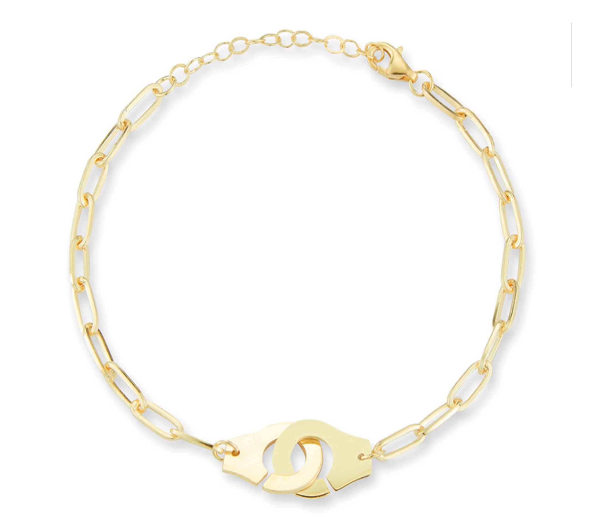 Sterlina Silver Handcuff Ankle Bracelet, Sterling