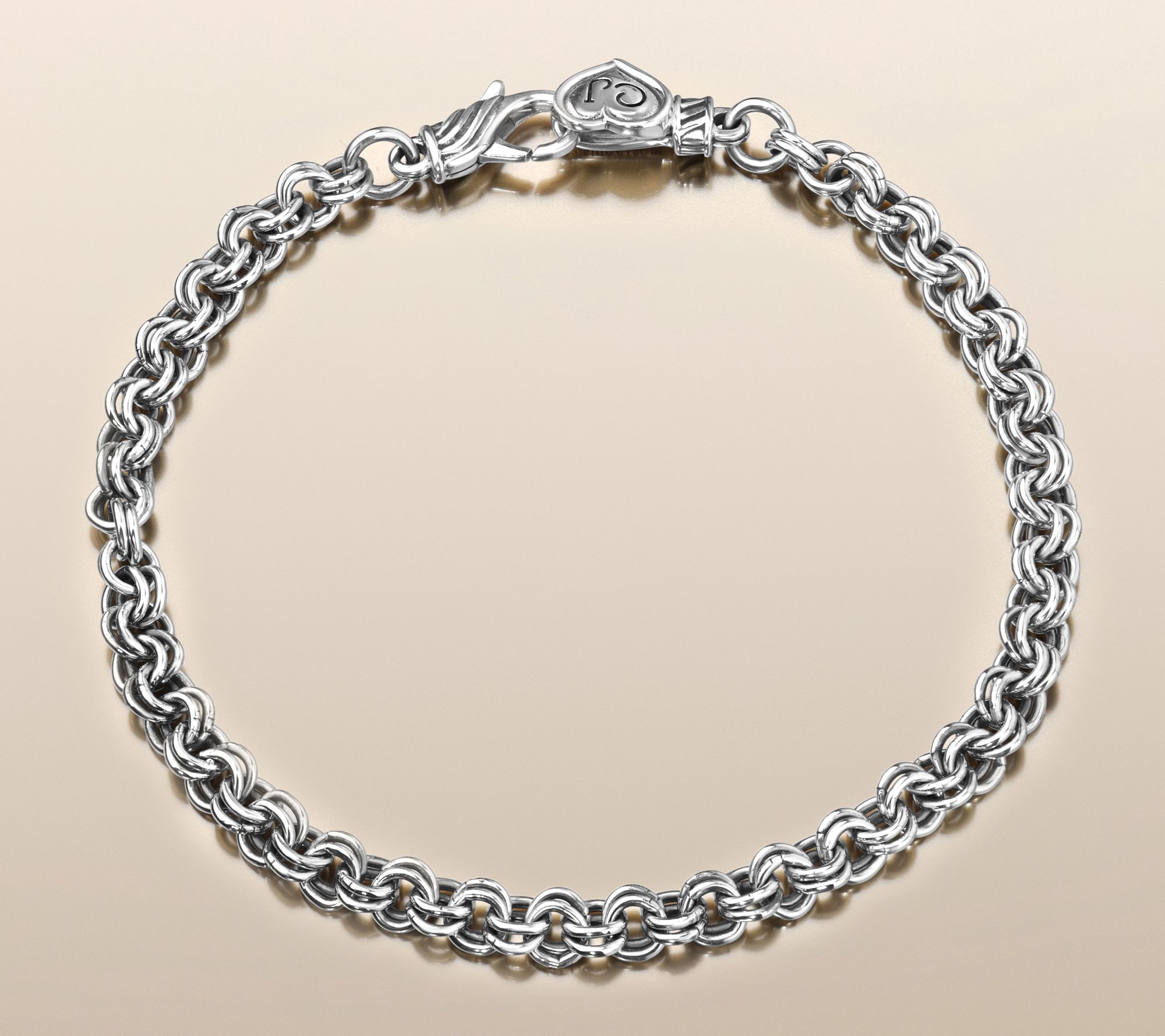 Christian James by Scott Grimes Sterling Silver Rolo Link Chain