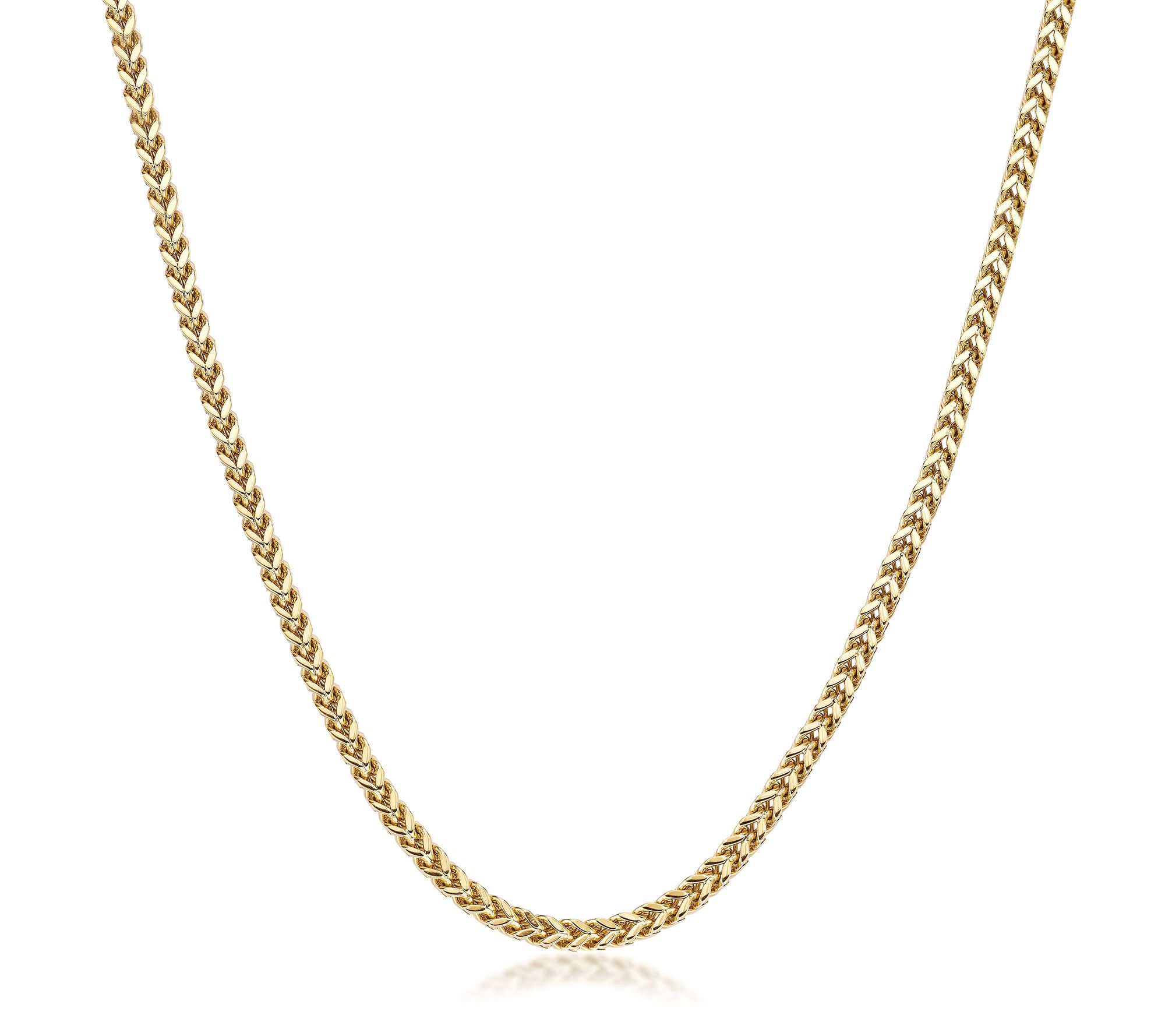 LYNX Men's 4MM Foxtail Stainless Steel Chain