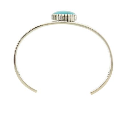 Roderick Tenorio Sterling Turquoise Cuff Bracelet - QVC.com