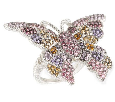 Qvc butterfly sale ring