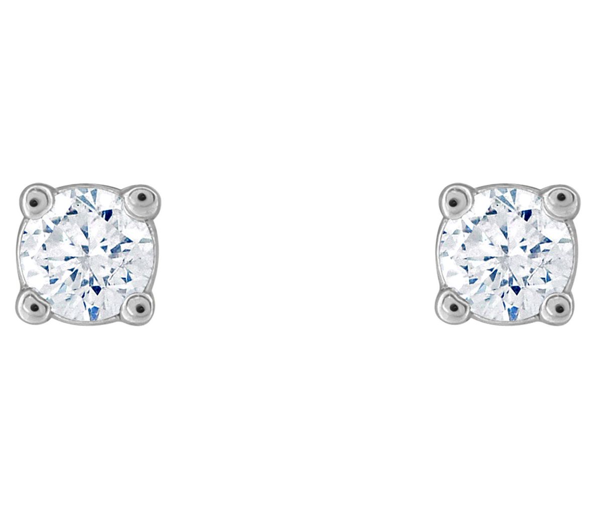 Affinity 14K 1/10 cttw Round Diamond StudEarrings