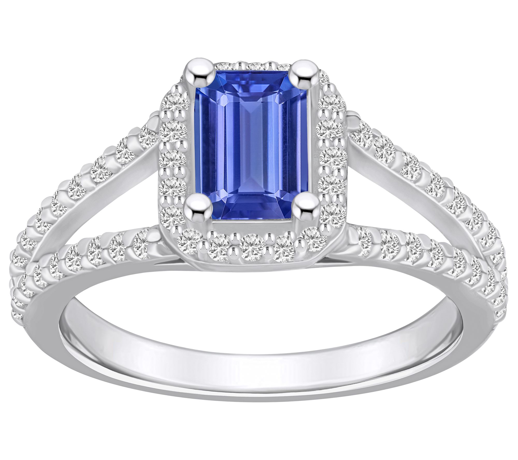 Affinity Gems Tanzanite & Diamond Ring, 14K Gol