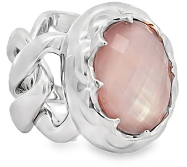 Margo Manhattan Sterling Pink Mother of PearlLuciana Ring