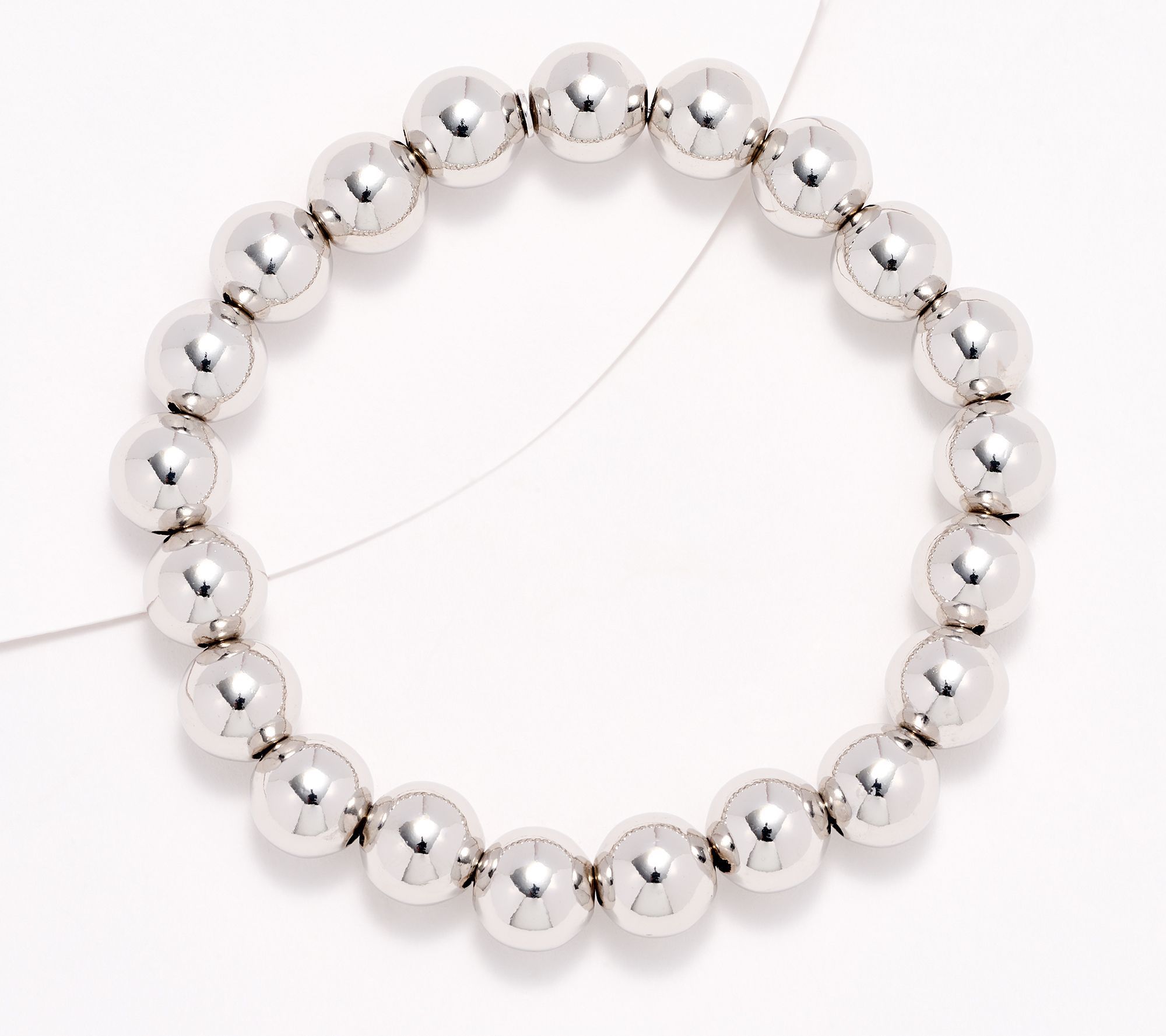 "As Is" David Markstein Bronze 10mm Beaded Bracelet