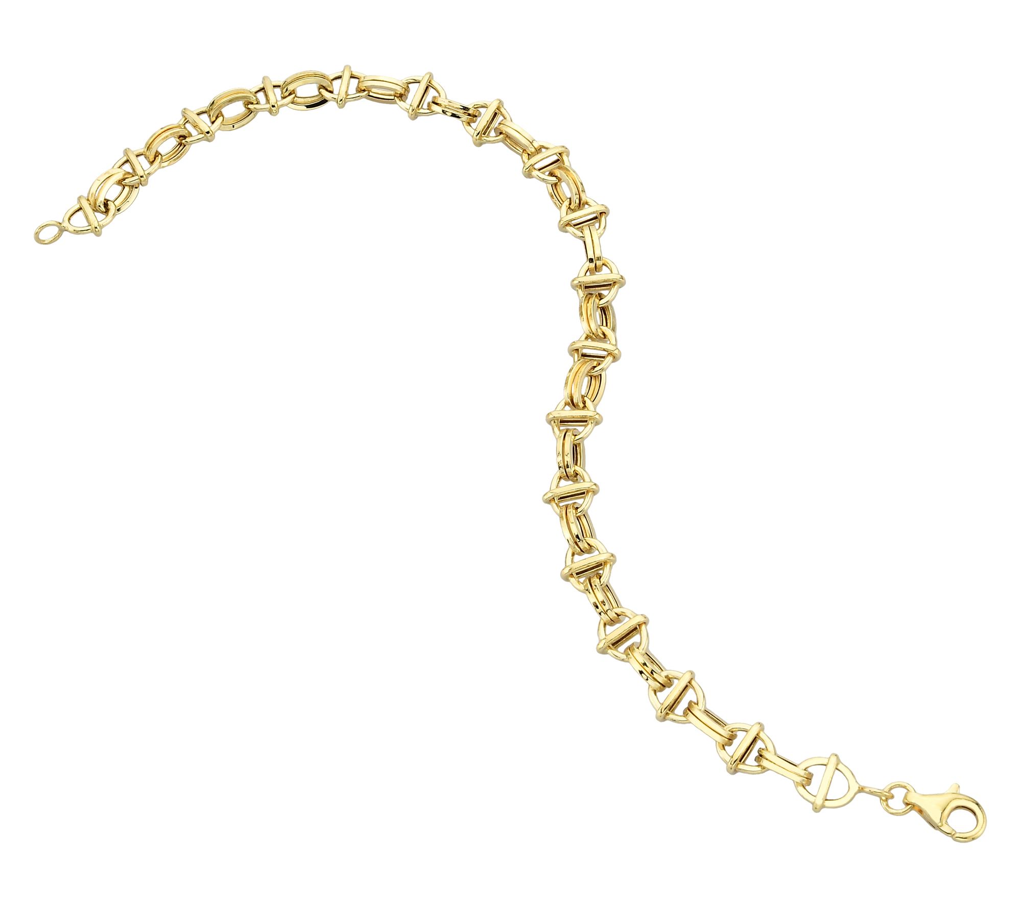 Adorna 14K Gold Mariner Link Bracelet