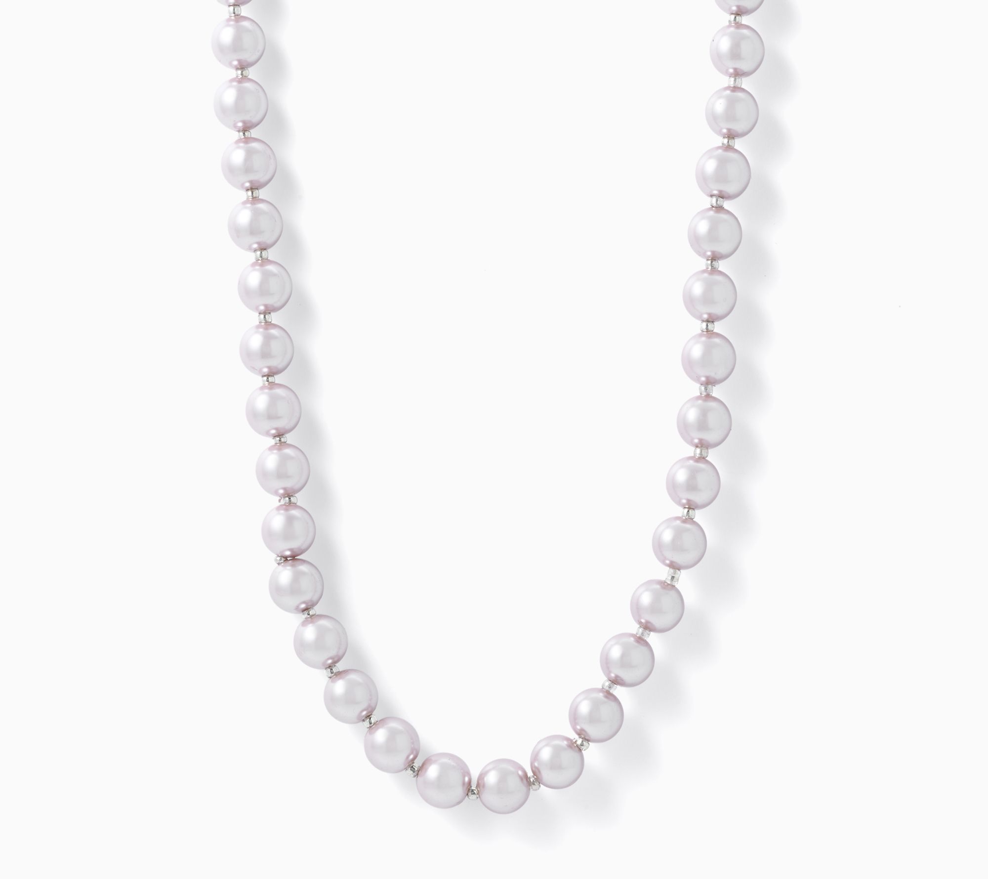  Women with Control Simulated Pearl Necklace