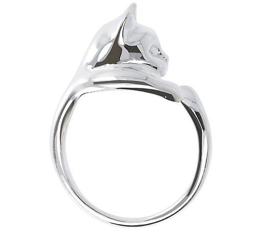 UltraFine Silver Polished Animal Ring