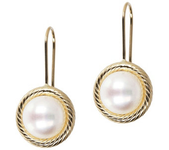 Honora 14K Gold Cultured Pearl Earrings - J480905